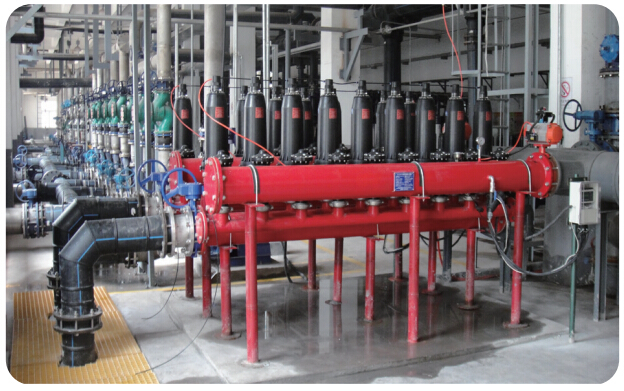 疊片過濾器應用現場