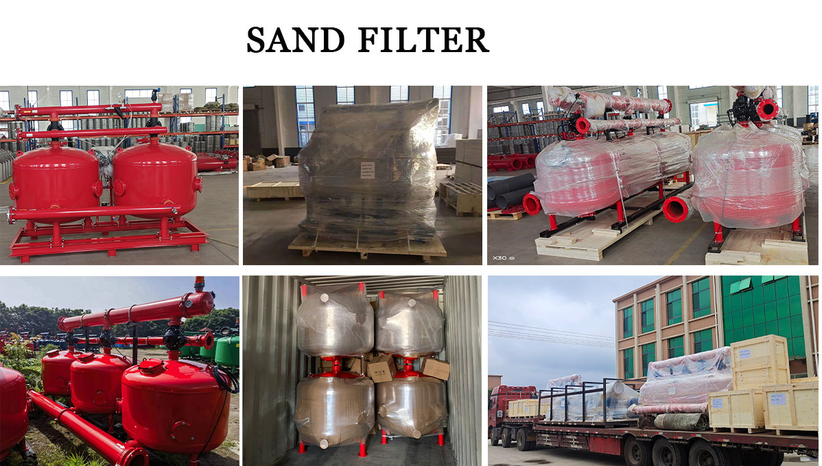 北京中遠通石英砂過濾器發貨現場