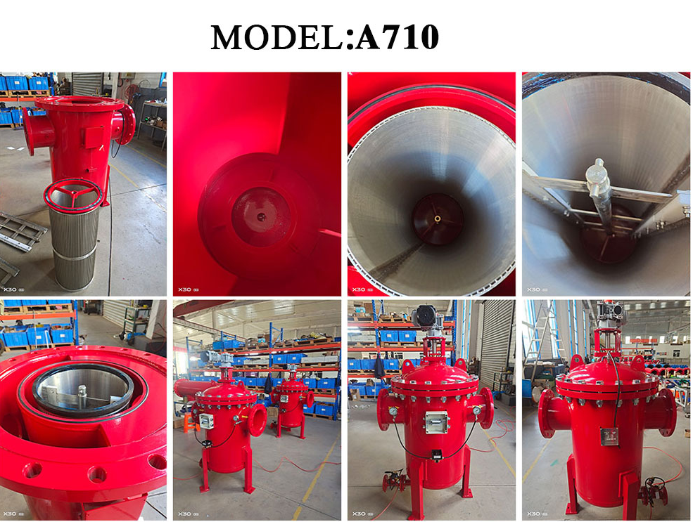 　　北京中遠通立式自清洗過濾器設備打包發貨