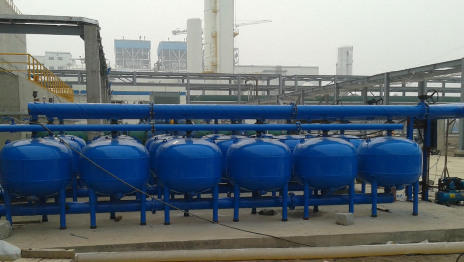 多介質過濾器設備應用現場