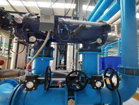 電動刷式自清洗過濾器應用現場 電動刷式自清洗過濾器應用現場