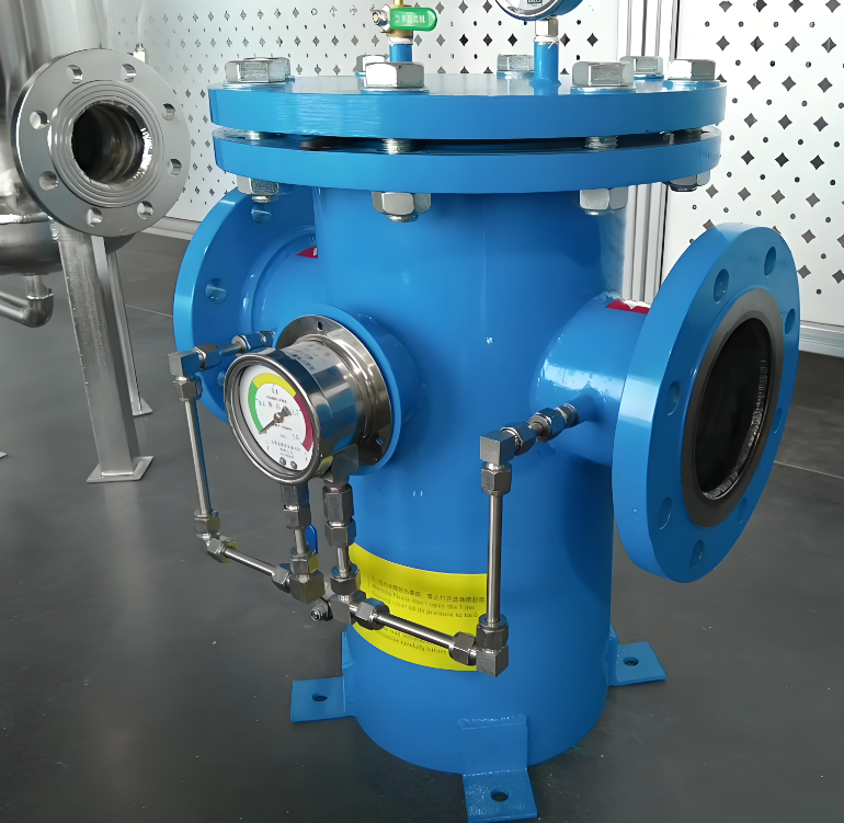 藍(lán)式管道過(guò)濾器設(shè)備 藍(lán)式管道過(guò)濾器設(shè)備