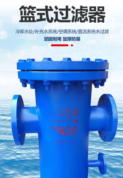 藍式管道過濾器設備 藍式管道過濾器設備